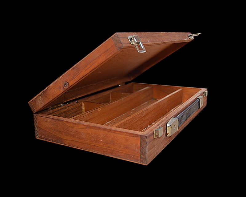 Toolbox with tools